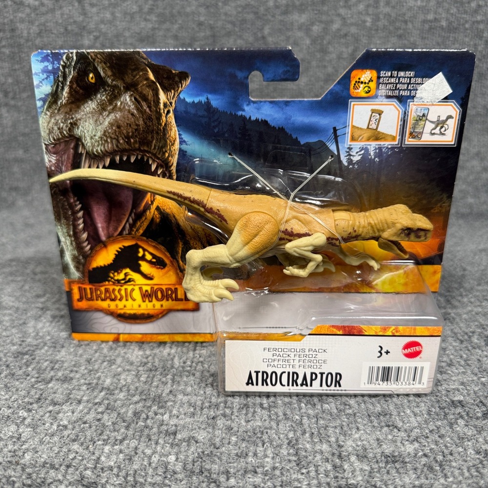 New Mattel Jurassic World‎ Dominion Ferocious Pack Atrociraptor